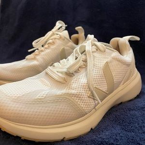 Veja Condor 2 Sneakers in White/Tan